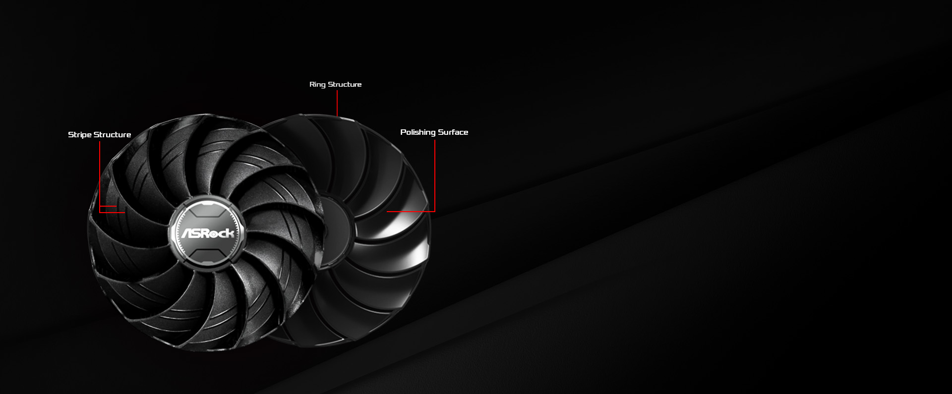 VGA Striped Ring Fan(7000)